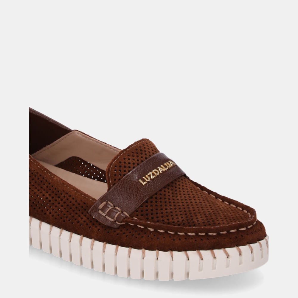 Mocassim Camurça Trufa E Atacama Trufa - 60130049 Trufa 5