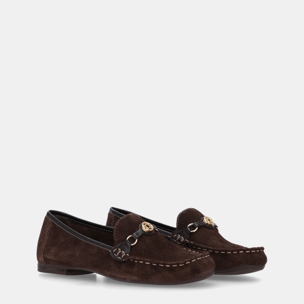 Mocassim Camurça Cacau E Atacama Cacau - 60260034 Cacau 3