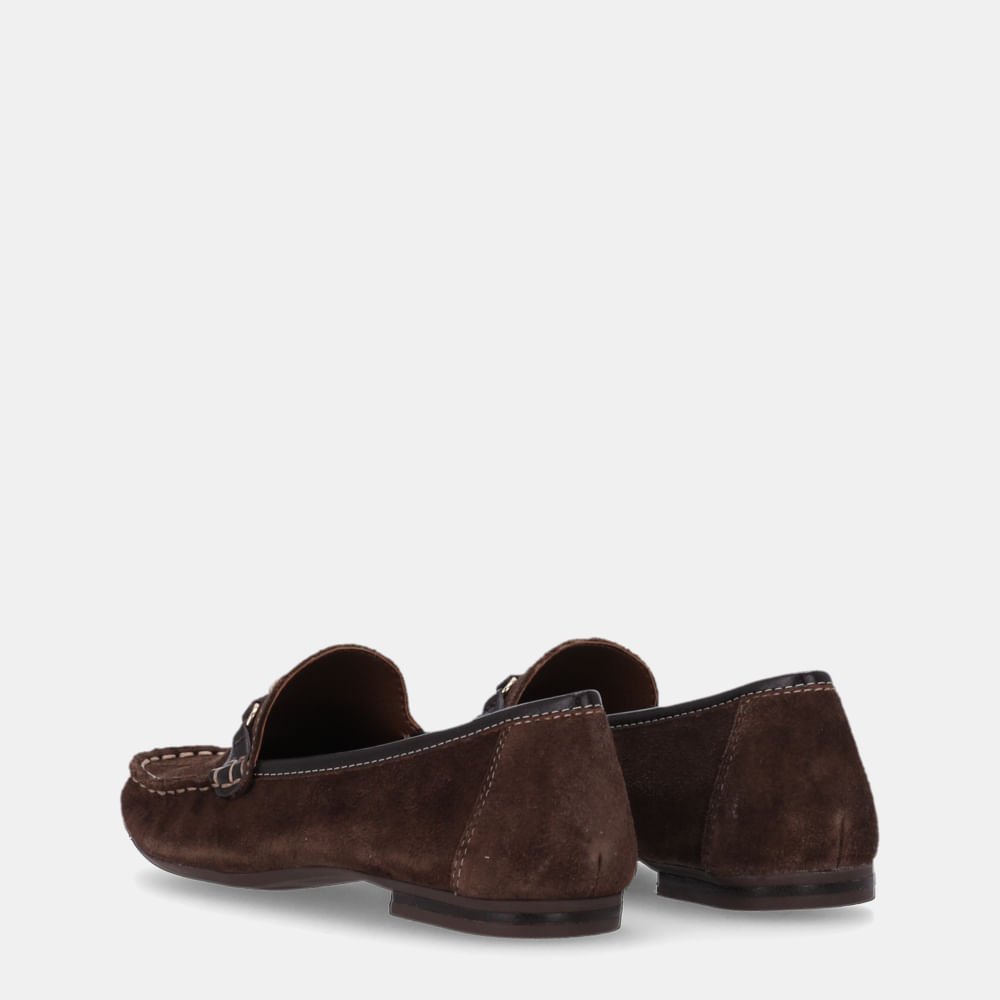Mocassim Camurça Cacau E Atacama Cacau - 60260034 Cacau 4