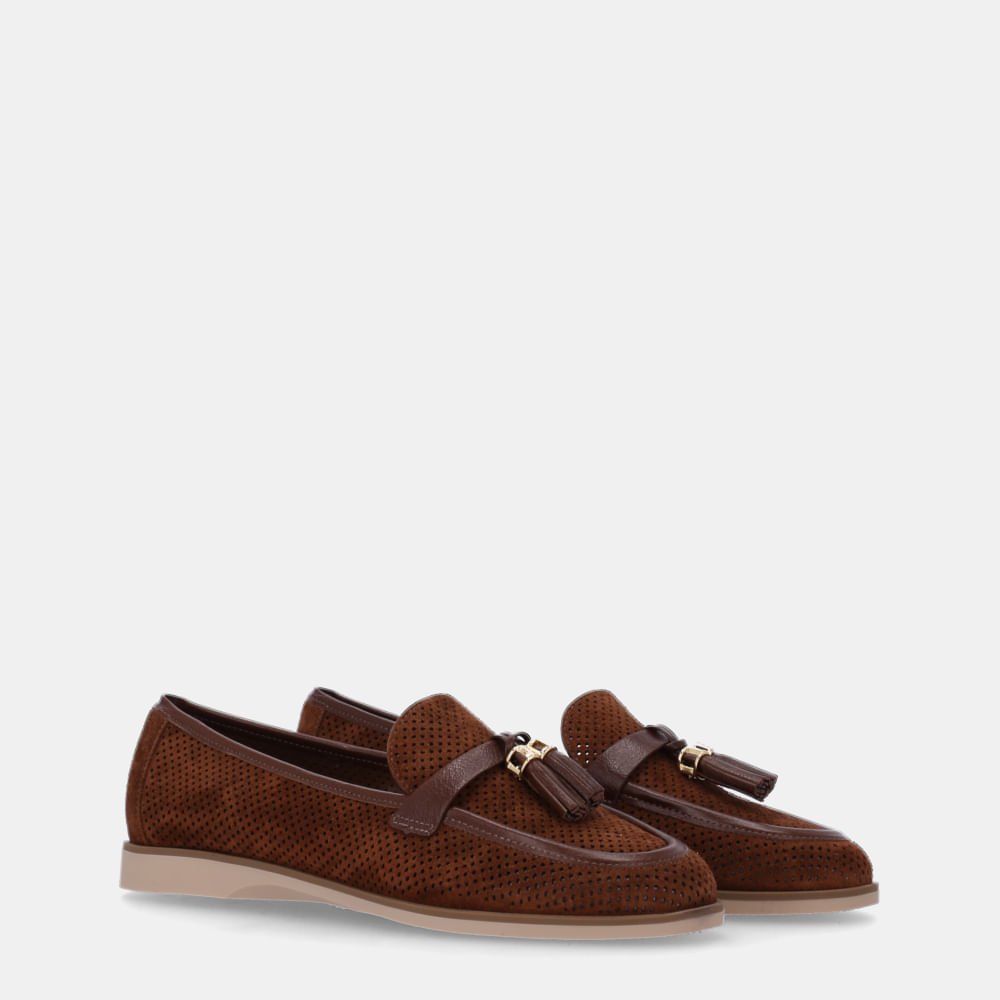 Loafer Camurça Trufa E Atacama Trufa - 81120003 Trufa 3