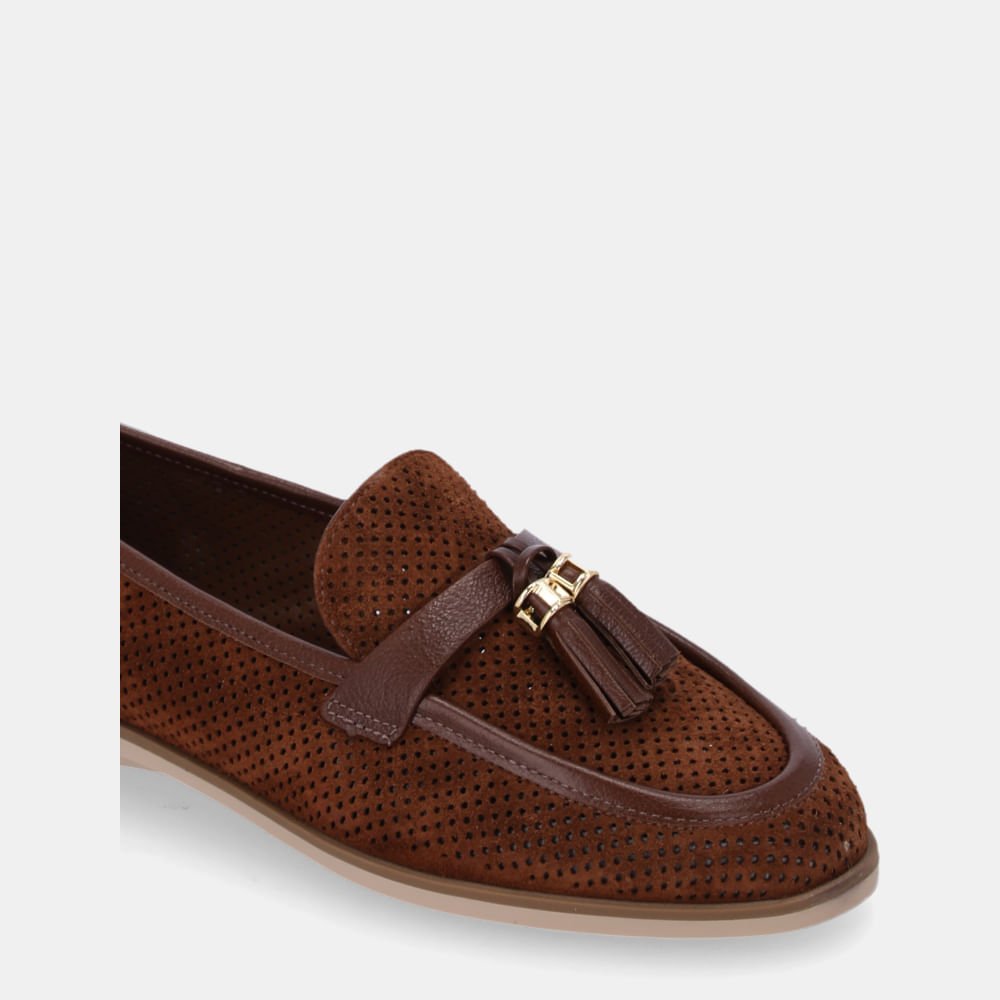 Loafer Camurça Trufa E Atacama Trufa - 81120003 Trufa 5
