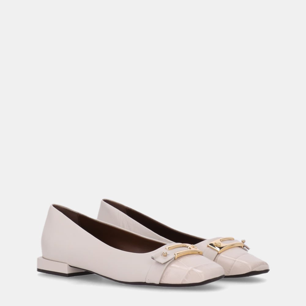 Sapatilha Croco Panna - 60760010 Panna 2