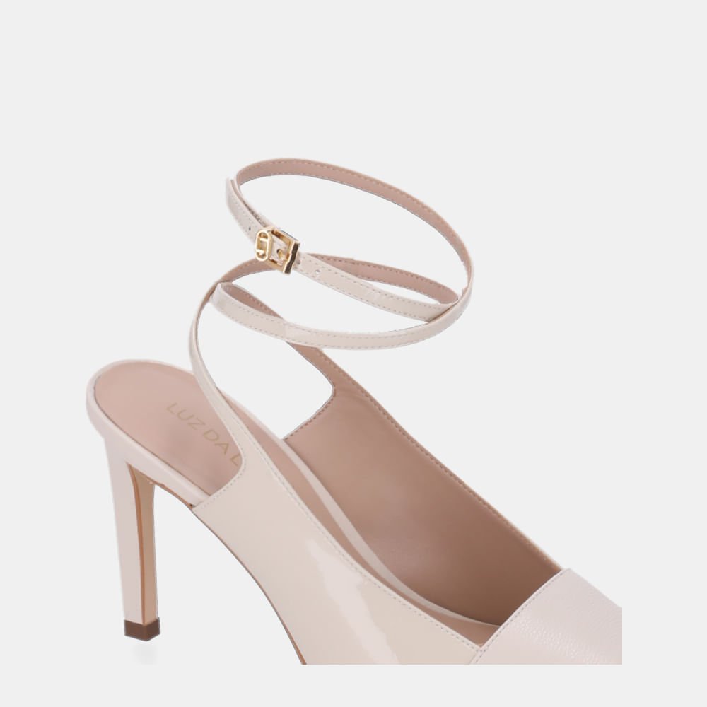 Sandália Salto Saara Panna E Verona Panna - 80870007 Panna 4