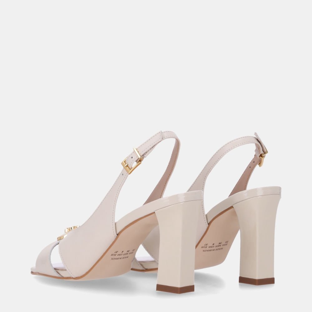 Sandália Saara Panna - 80790015 Panna 4