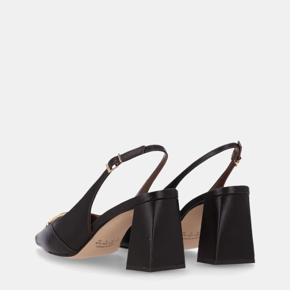 Slingback Atacama Cacau - 60980005 Cacau 3