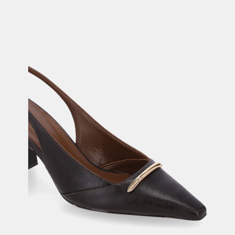 Slingback Atacama Cacau - 60980005 Cacau 4