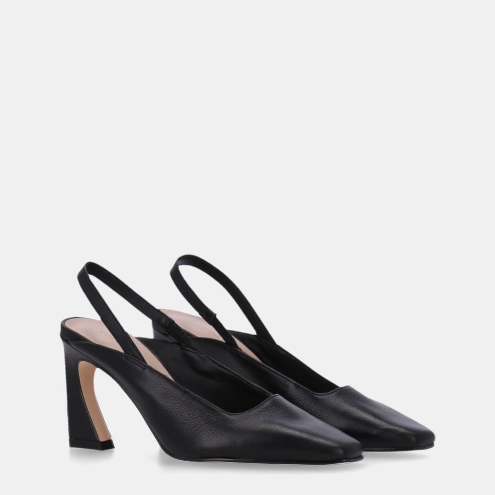 Slingback Saara Preto - 81100004 Preto 2