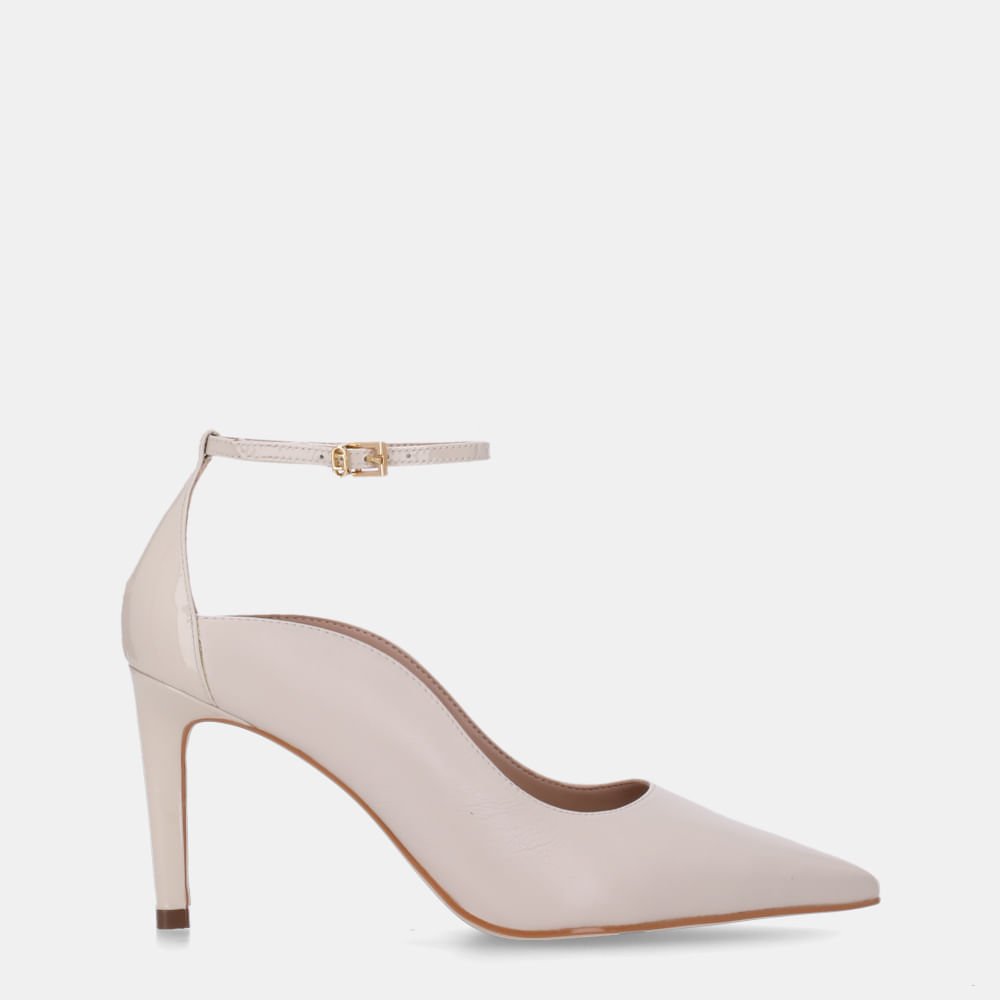Scarpin Saara Panna E Verona Panna - 80480043