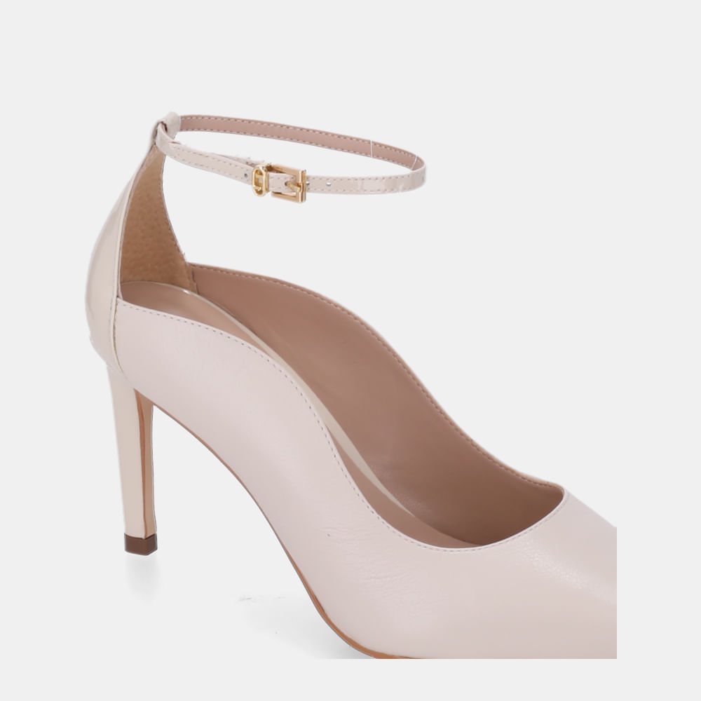 Scarpin Saara Panna E Verona Panna - 80480043 Panna 5
