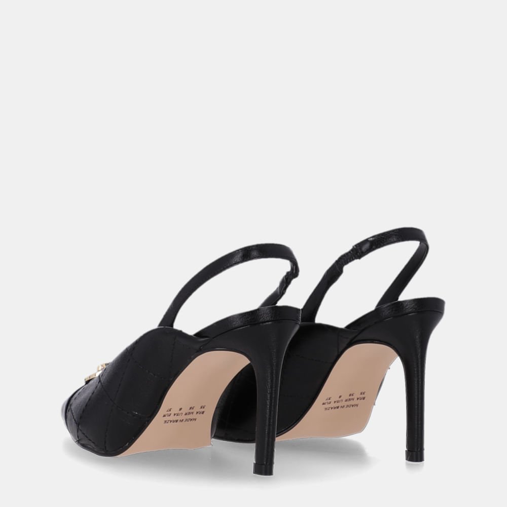 Slingback Atacama Preto - 80480042 Preto 3
