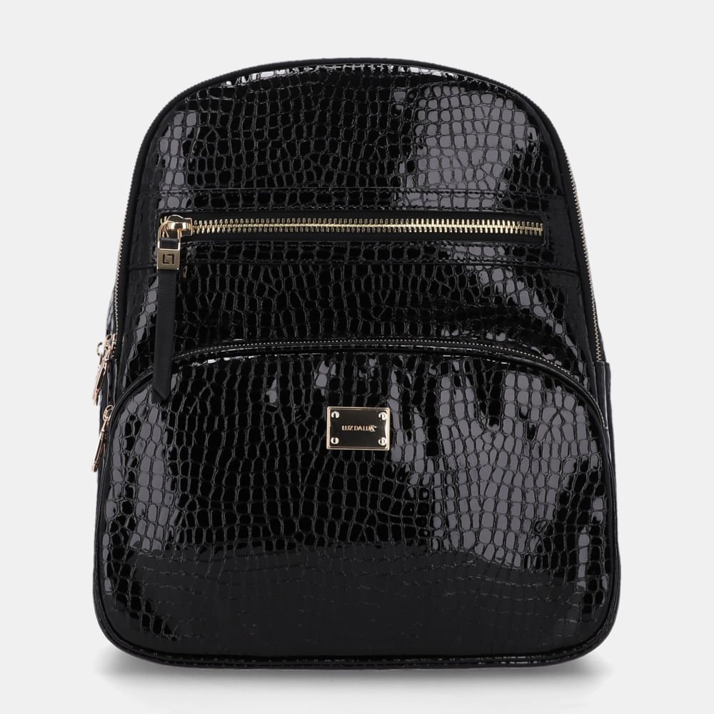 Mochila Grande Alligator Preto - 10004924