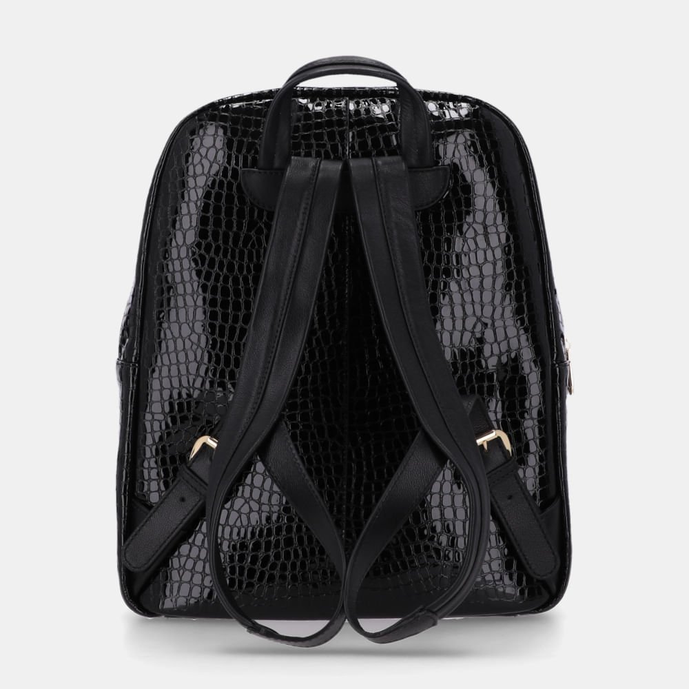 Mochila Grande Alligator Preto - 10004924 Preto 3