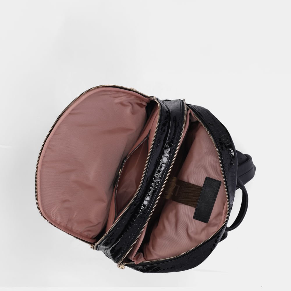 Mochila Grande Alligator Preto - 10004924 Preto 5