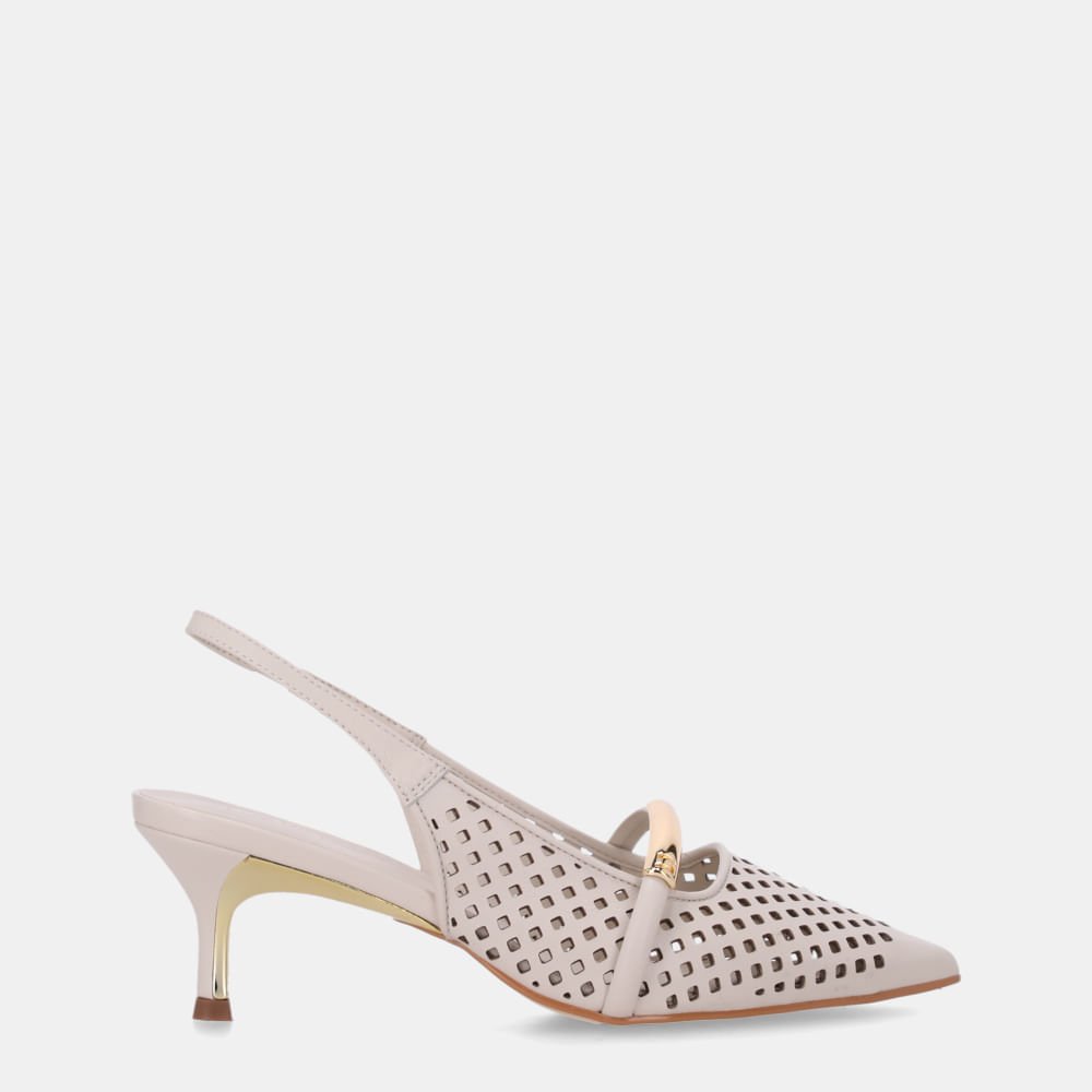 Slingback Saara Panna Com Saara Panna - 58060042