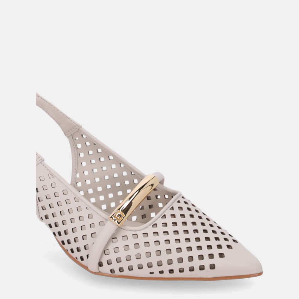 Slingback Saara Panna Com Saara Panna - 58060042 Panna 5
