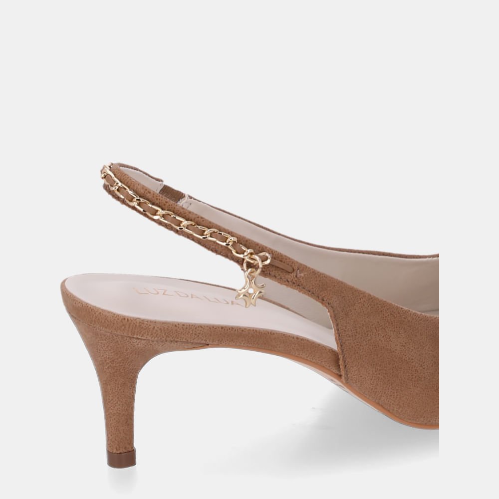 Slingback Arenito Ginger Com Saara Ginger - 80830020 Ginger 4