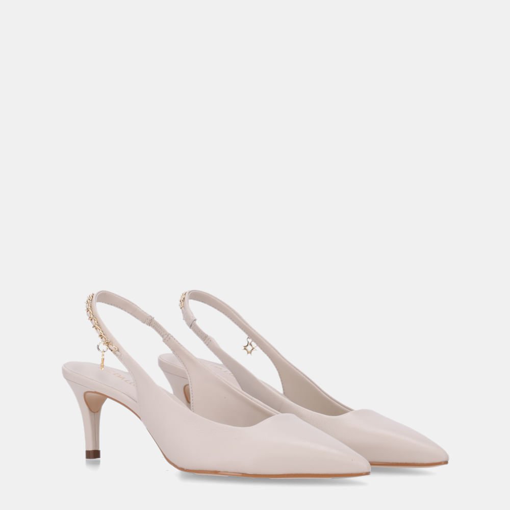 Slingback Saara Panna Com Saara Panna - 80830020 Panna 3