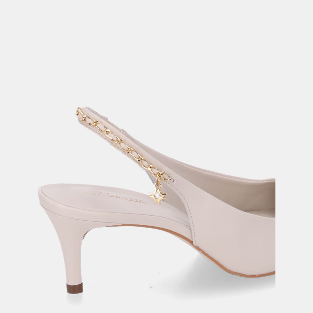 Slingback Saara Panna Com Saara Panna - 80830020 Panna 5