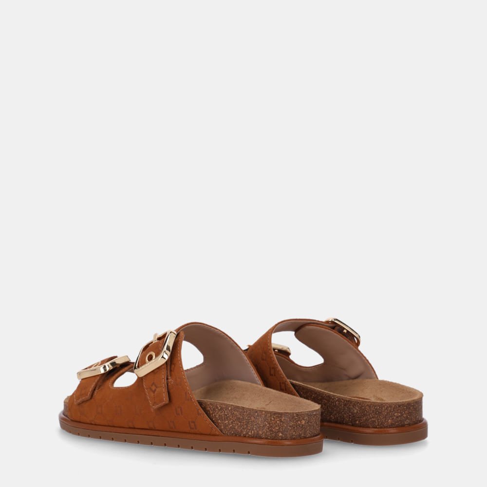 Chinelo Couro Bison Caramelo Com Atacama Caramelo - 80600012 Caramelo 4