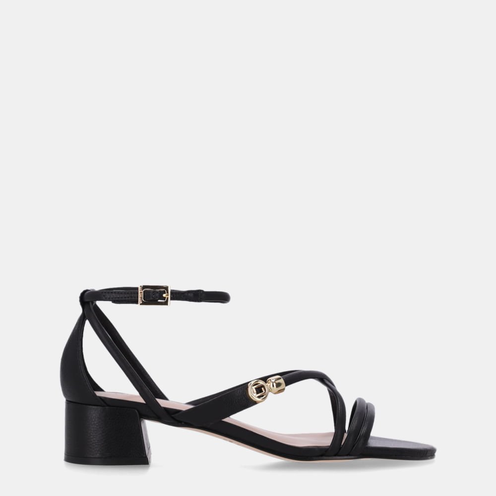 Sandália Salto  Saara Preto  - 80880010