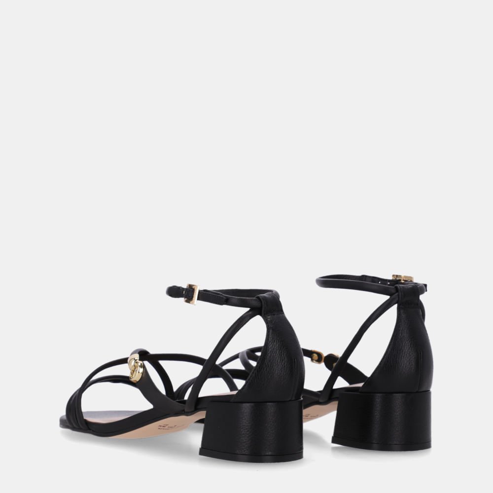Sandália Salto Saara Preto - 80880010 Preto 4