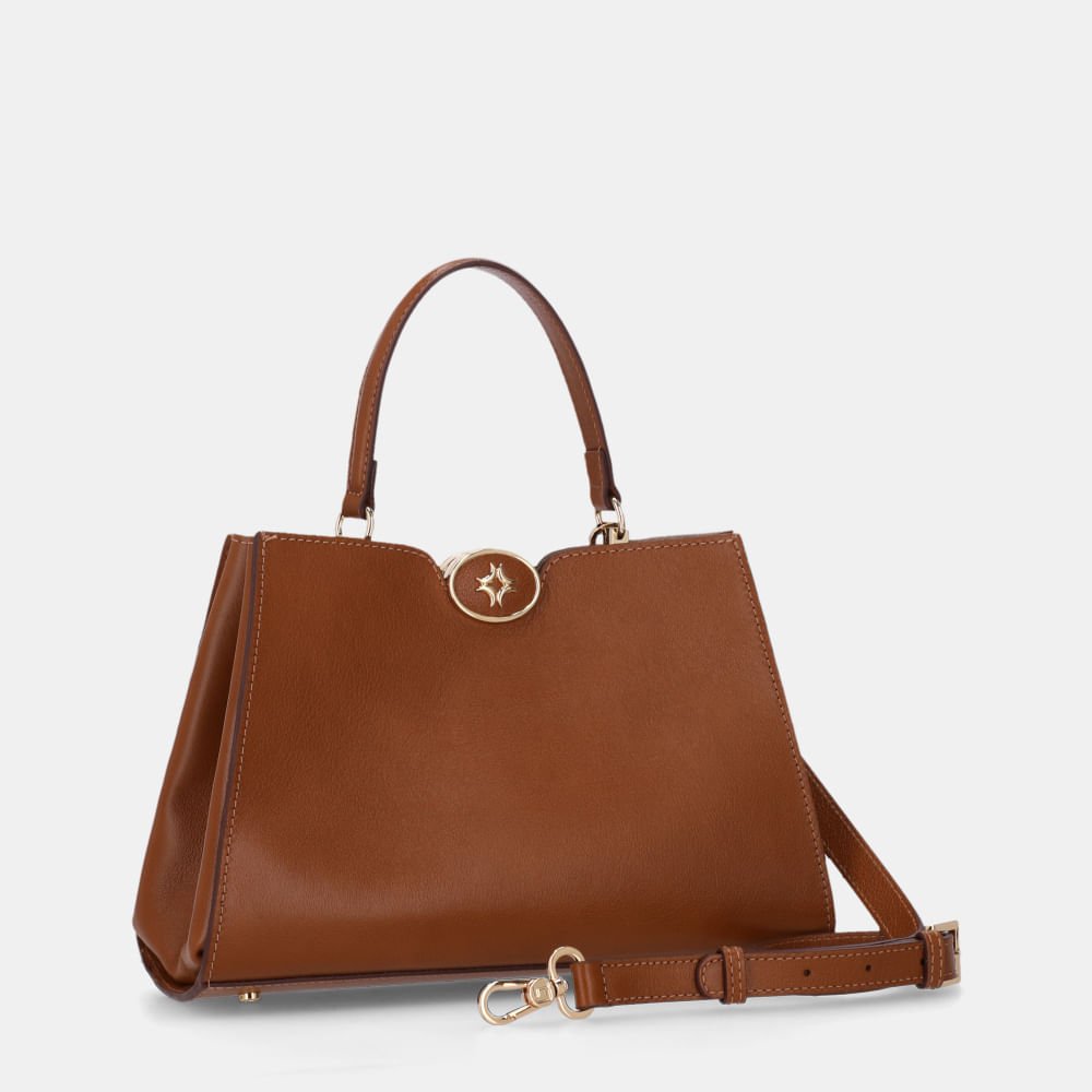 Bolsa Diana Tote Média Atacama Caramelo - 2000575 Caramelo 4