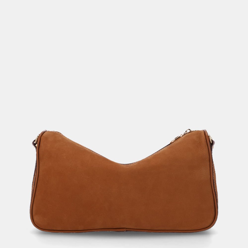 Bolsa Tiracolo Média Bison Caramelo - 2000909 Caramelo 2