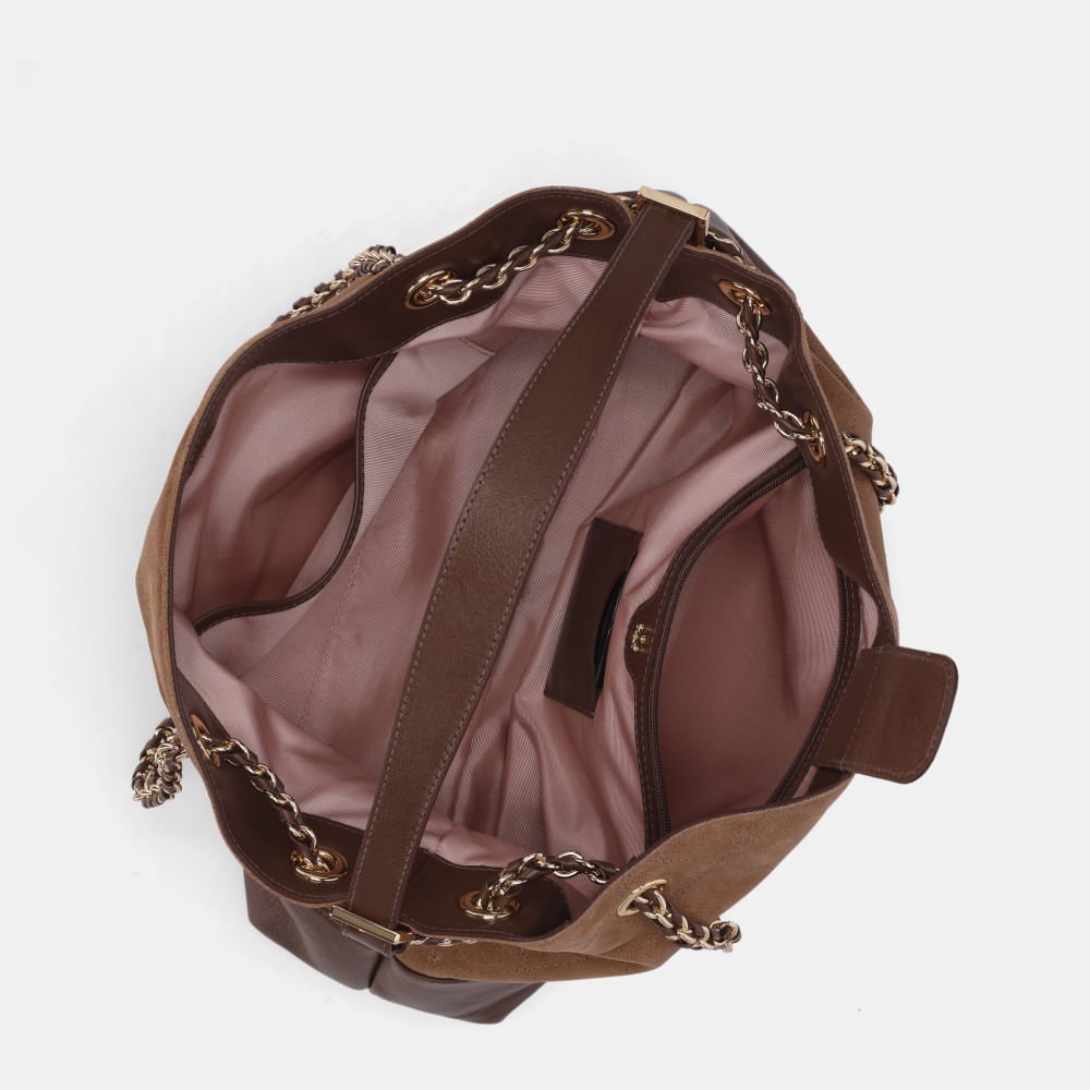 Bolsa Tote Média Arenito Ginger - 2000816 Arenito Ginger 5