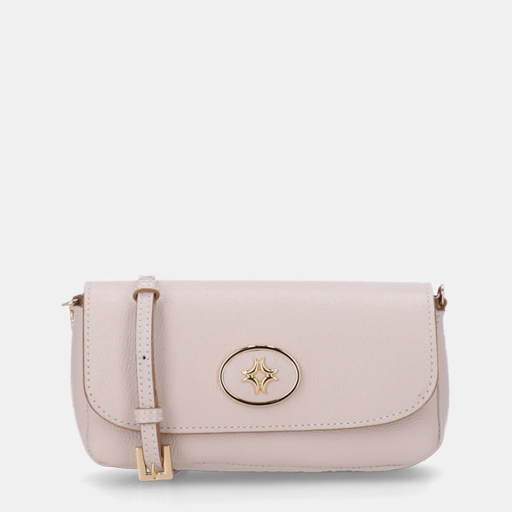 Bolsa Satchel Pequena New Ridge Panna - 2000901