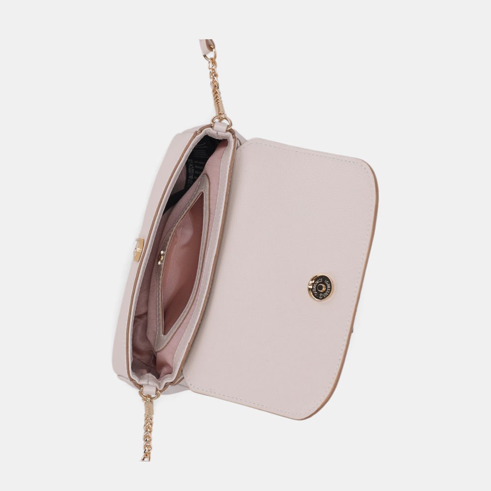 Bolsa Satchel Pequena New Ridge Panna - 2000901 Panna 4