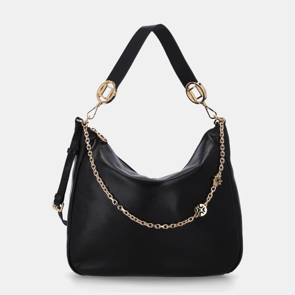 Bolsa Hobo Grande New Ridge Preto-2000792
