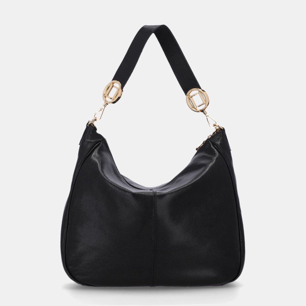 Bolsa Hobo Grande New Ridge Preto-2000792 Preto 2
