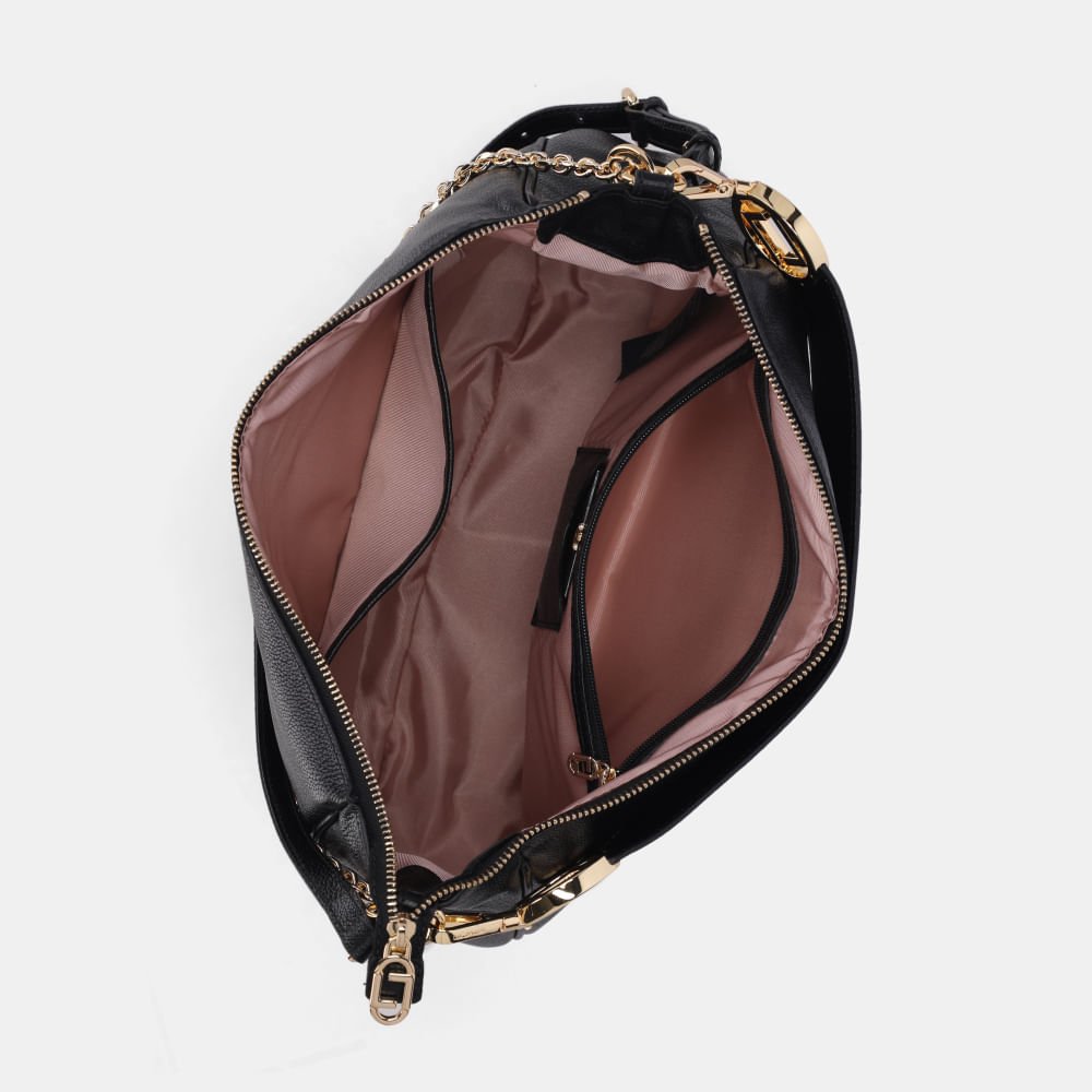 Bolsa Hobo Grande New Ridge Preto-2000792 Preto 4
