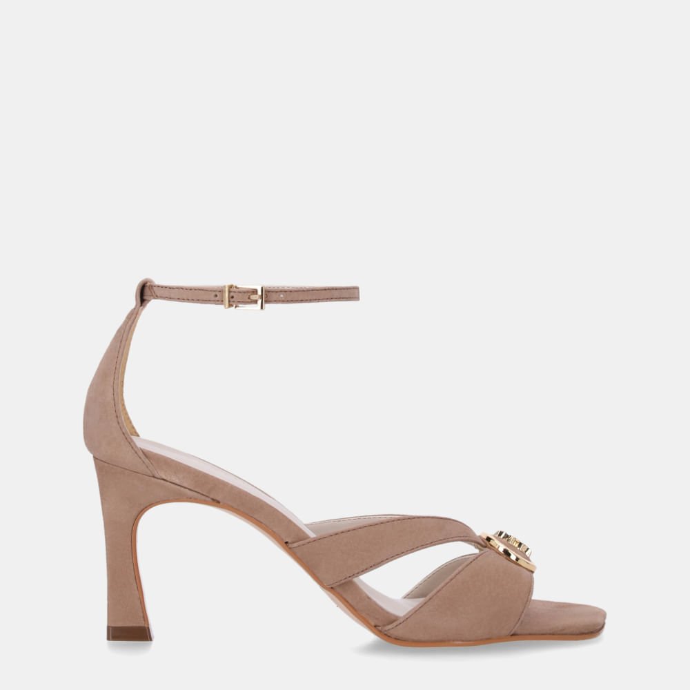 Sandália Salto Bison Ginger - 80110038