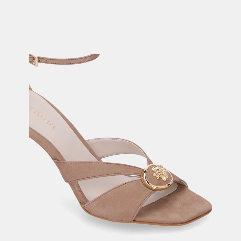 Sandália Salto Bison Ginger - 80110038 Bison Ginger 5