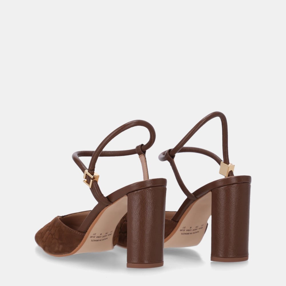 Slingback Bison Espresso E Atacama Espresso - 80230063 Atacama Espresso 4