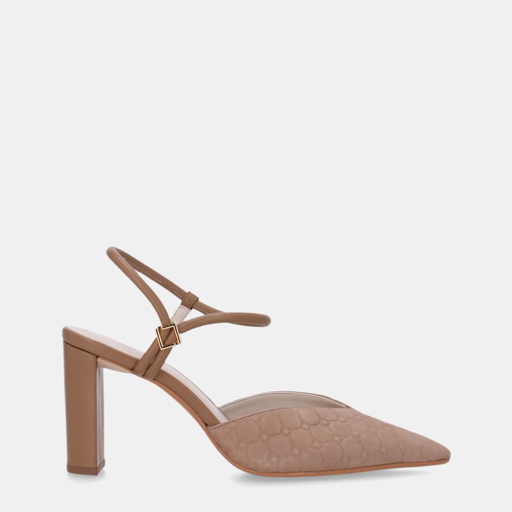 Slingback Bison Ginger E Saara Ginger - 80230063