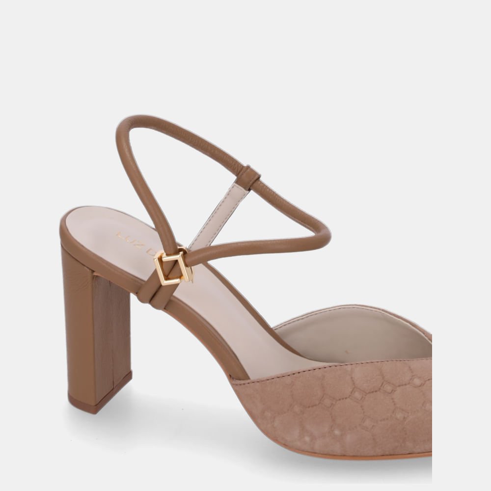 Slingback Bison Ginger E Saara Ginger - 80230063 Bison Ginger 4