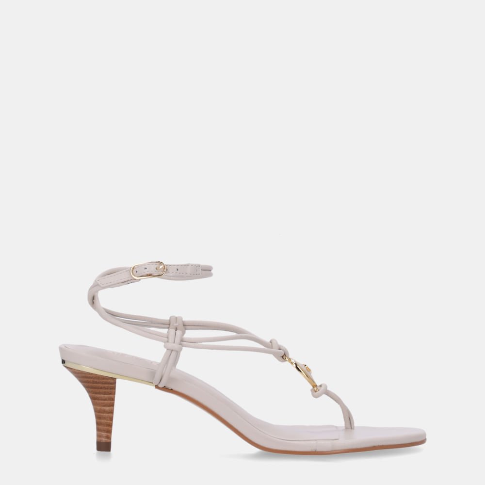 Sandália Salto Saara Panna - 81150003