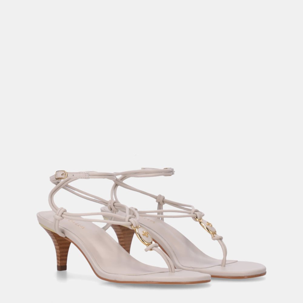 Sandália Salto Saara Panna - 81150003 Panna 2