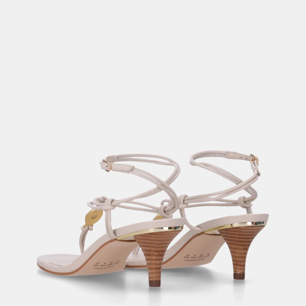 Sandália Salto Saara Panna - 81150003 Panna 3