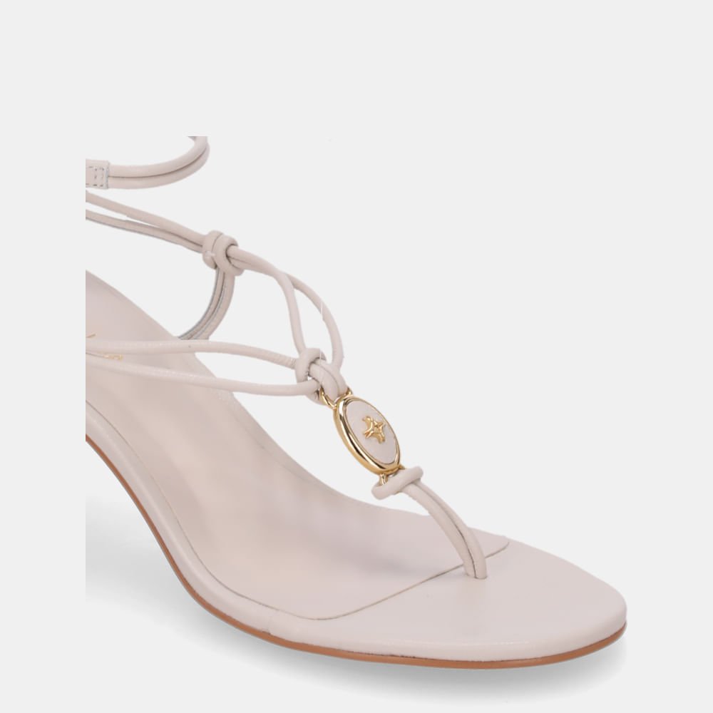 Sandália Salto Saara Panna - 81150003 Panna 4