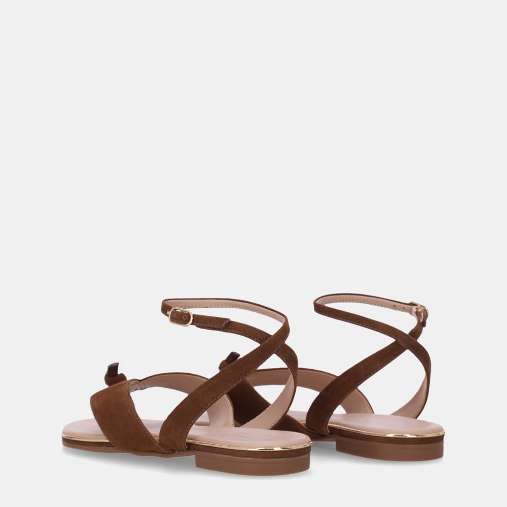 Sandália Rasteira Bison Espresso - 54870083 Espresso 3