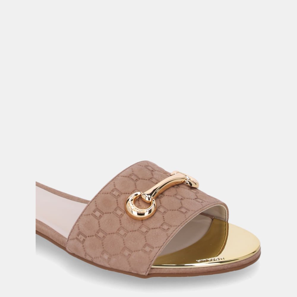 Chinelo Couro Bison Ginger - 53120055 Ginger 5