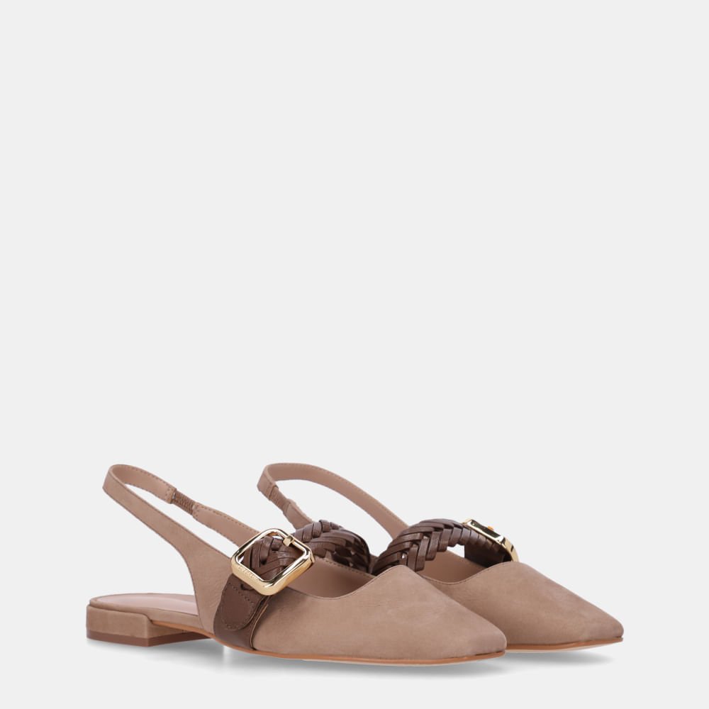 Slingback Bison Ginger E  Atacama Espreso - 80950013 Ginger 3