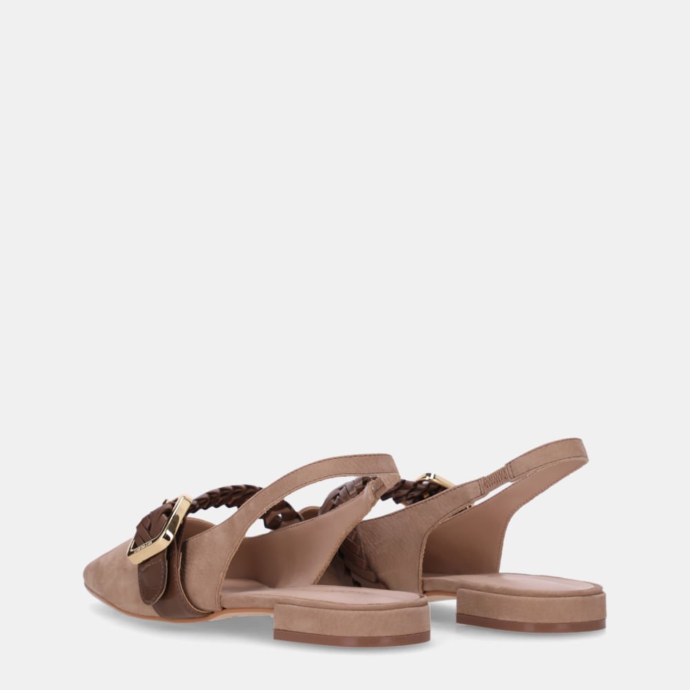 Slingback Bison Ginger E  Atacama Espreso - 80950013 Ginger 4