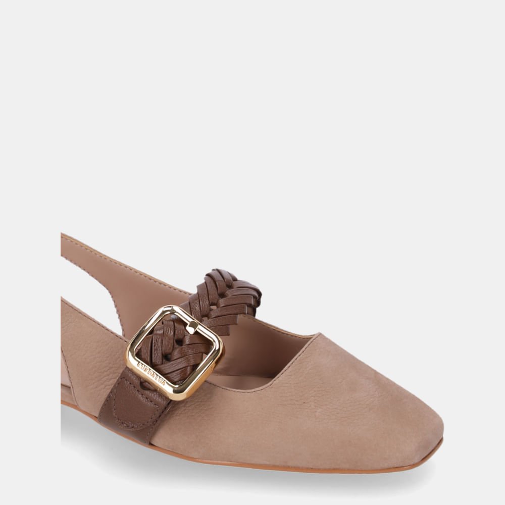 Slingback Bison Ginger E  Atacama Espreso - 80950013 Ginger 5