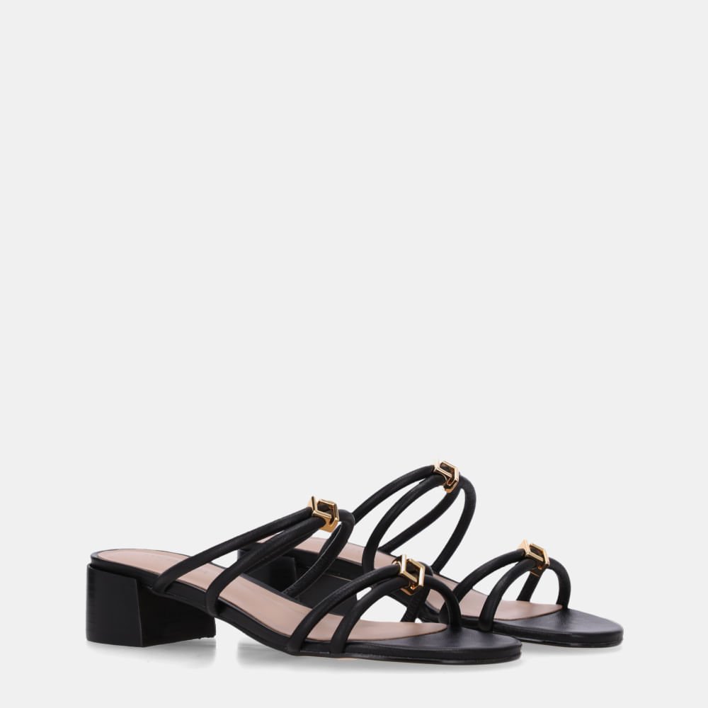 Tamanco Saara Preto - 80880012 Preto 2