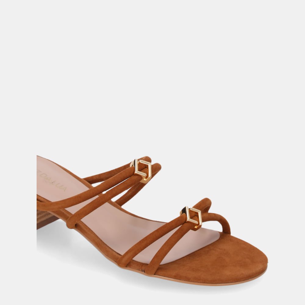 Tamanco Bison Caramelo - 80880012 Caramelo 4