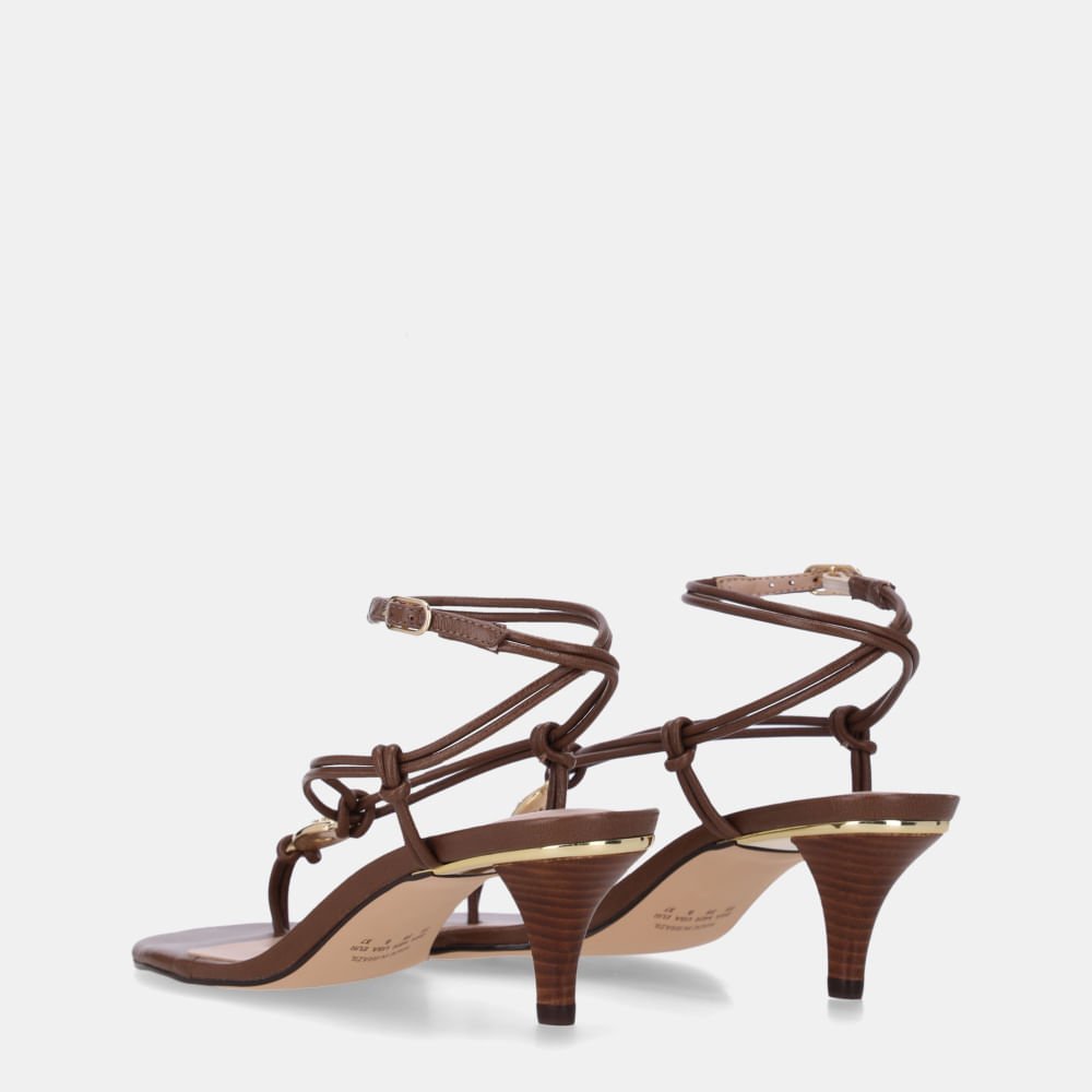 Sandália Salto Atacama Espresso - 81150003